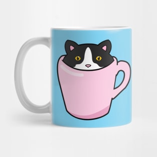 Cute tuxedo cat Mug